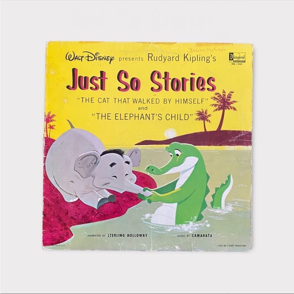 Vintage Disney Vinyl - Just So Stories